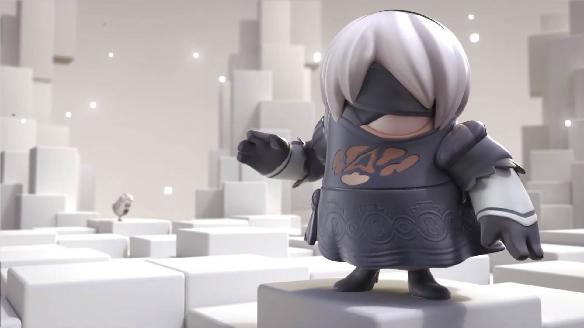 NieR: Automata's 2B gets a Fall Guys costume