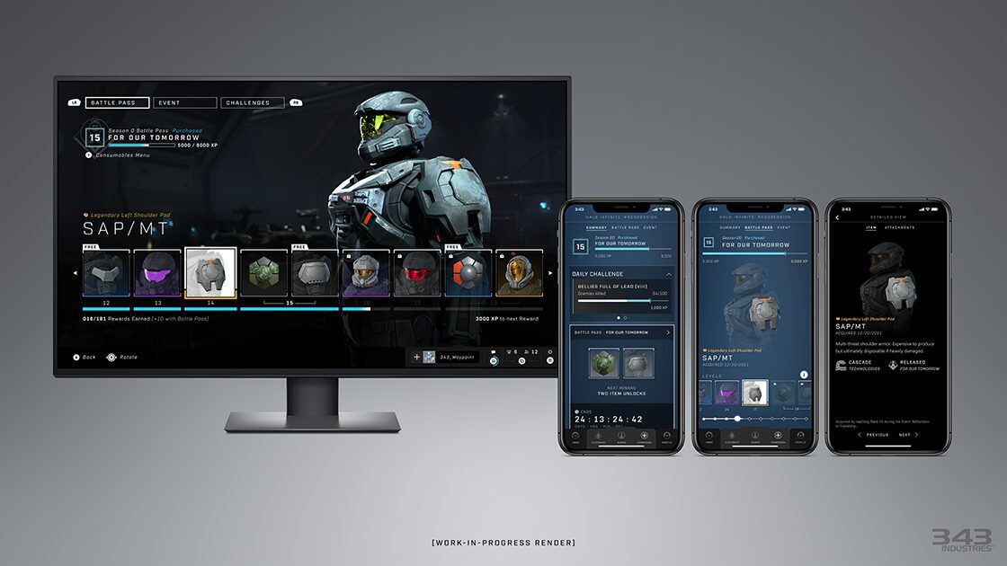343 is working on a complete Halo Waypoint redesign
