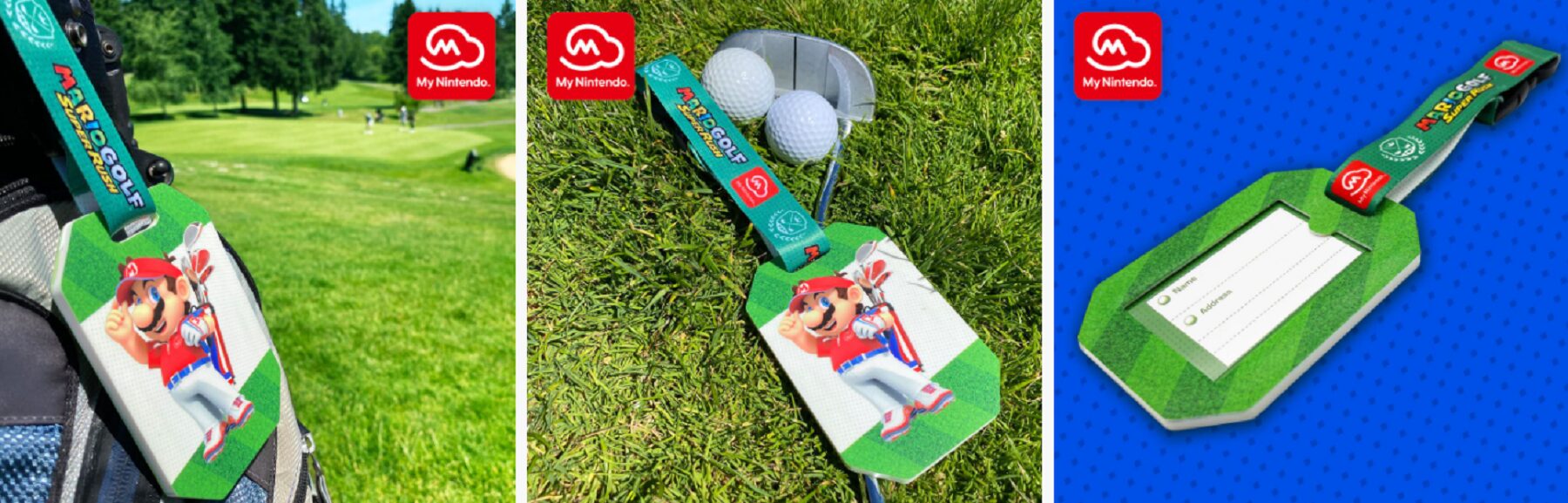 This My Nintendo ID tag reward might appeal to some of the golfers out there