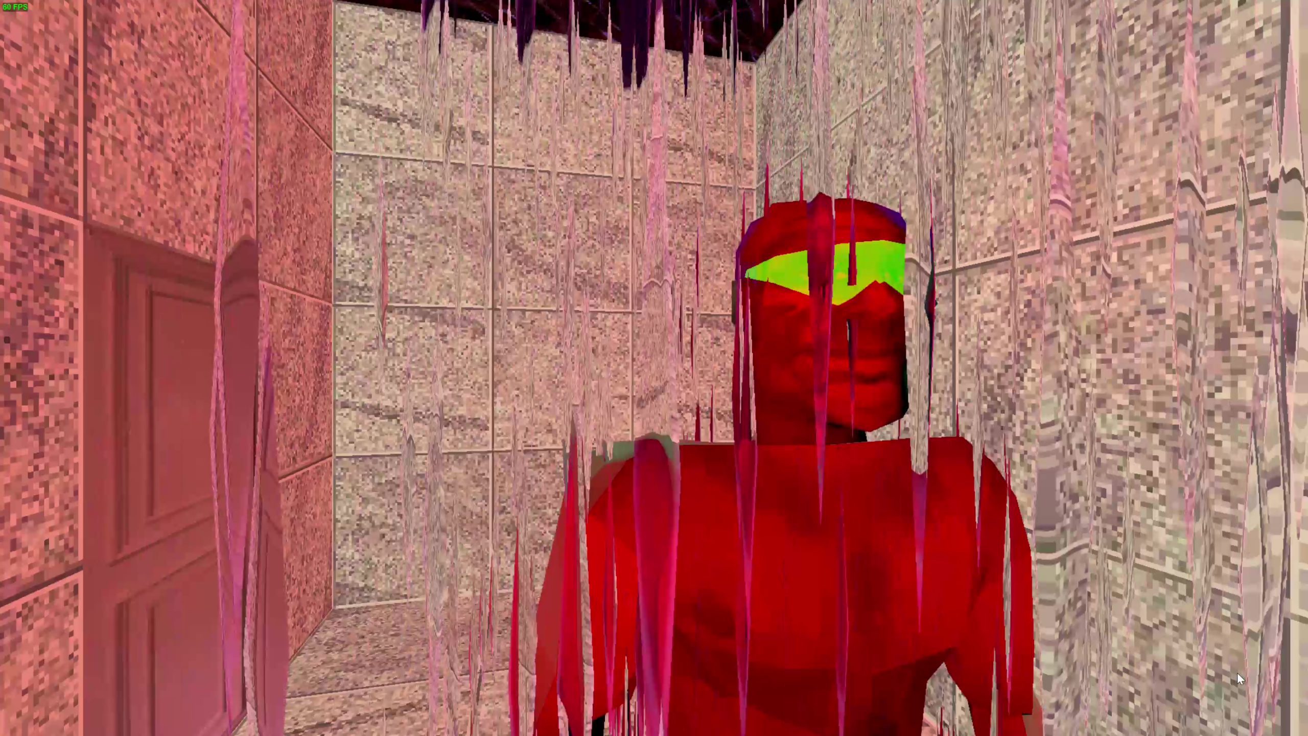 Two years later, a patch has made armor do something in Cruelty Squad