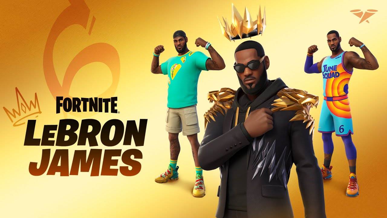 LeBron James gets several Fortnite skins this week