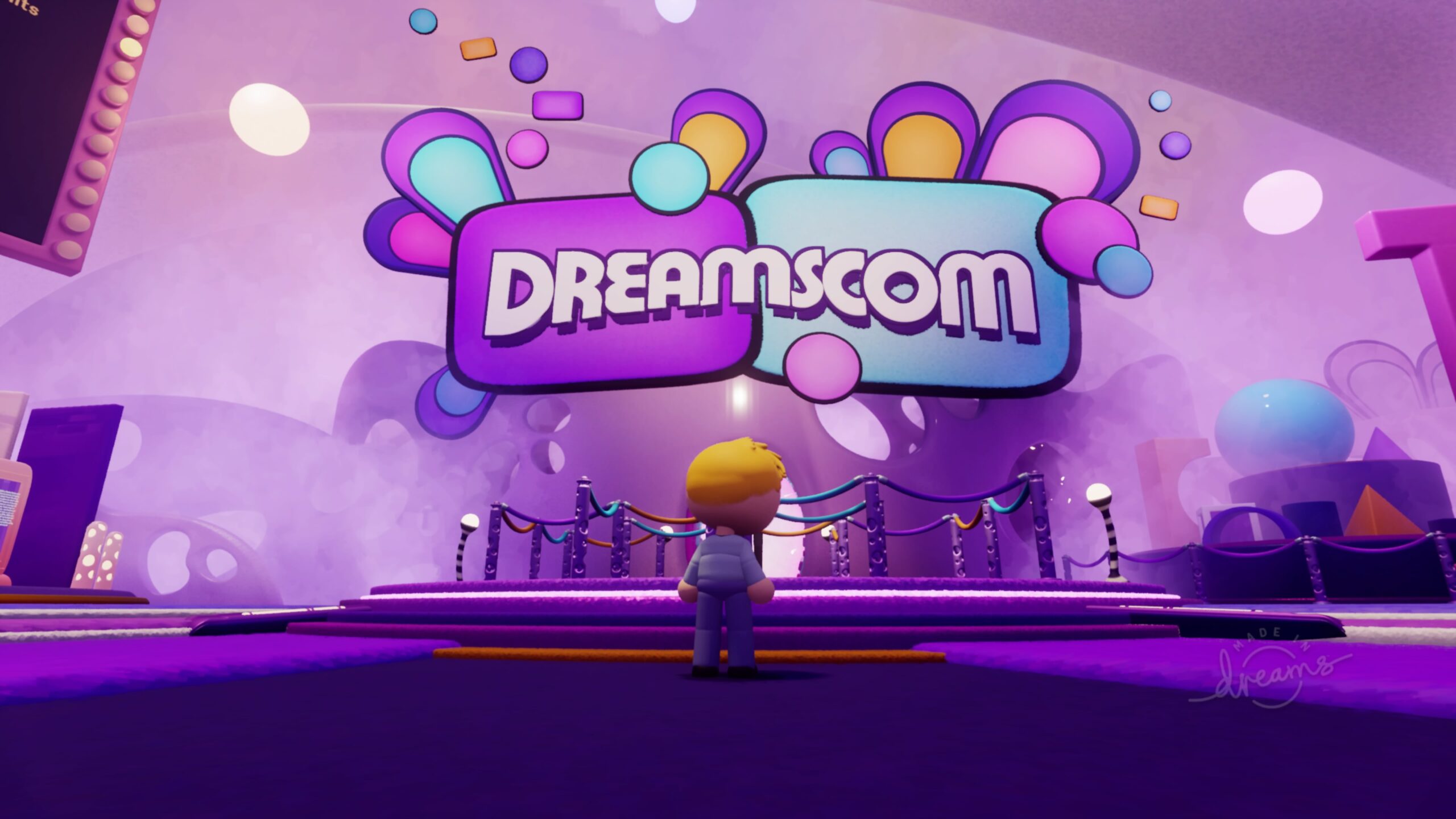 Dreamscom 2021, the Dreams community showcase built within Dreams, kicks off today