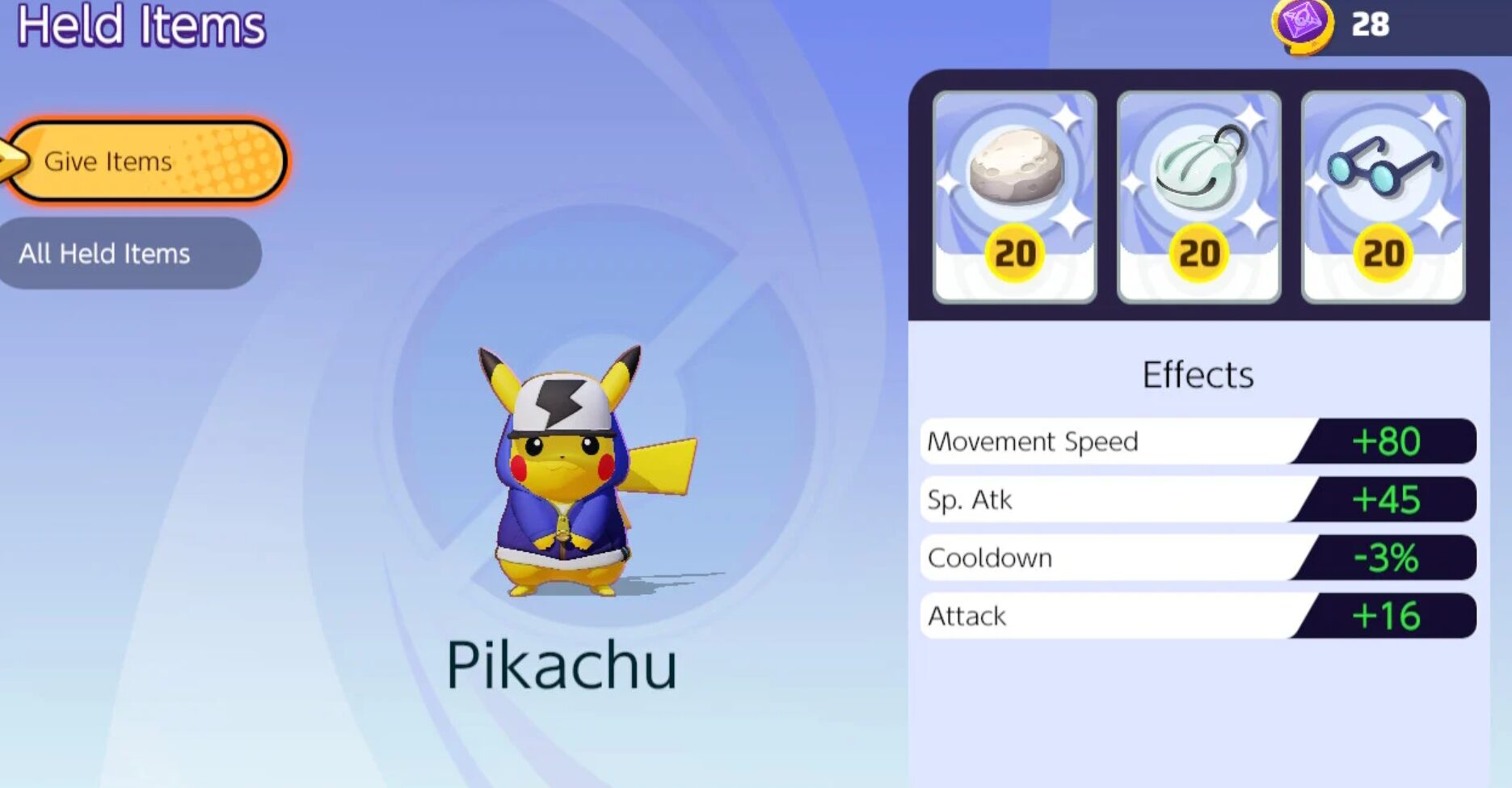 Pokemon Unite: How to upgrade held items the fastest