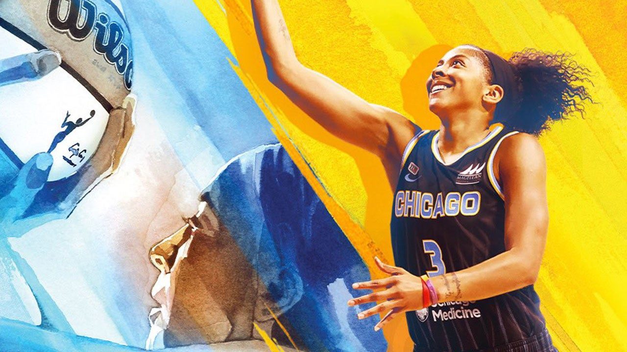 WNBA's Candace Parker is the first woman athlete to star on NBA 2K cover