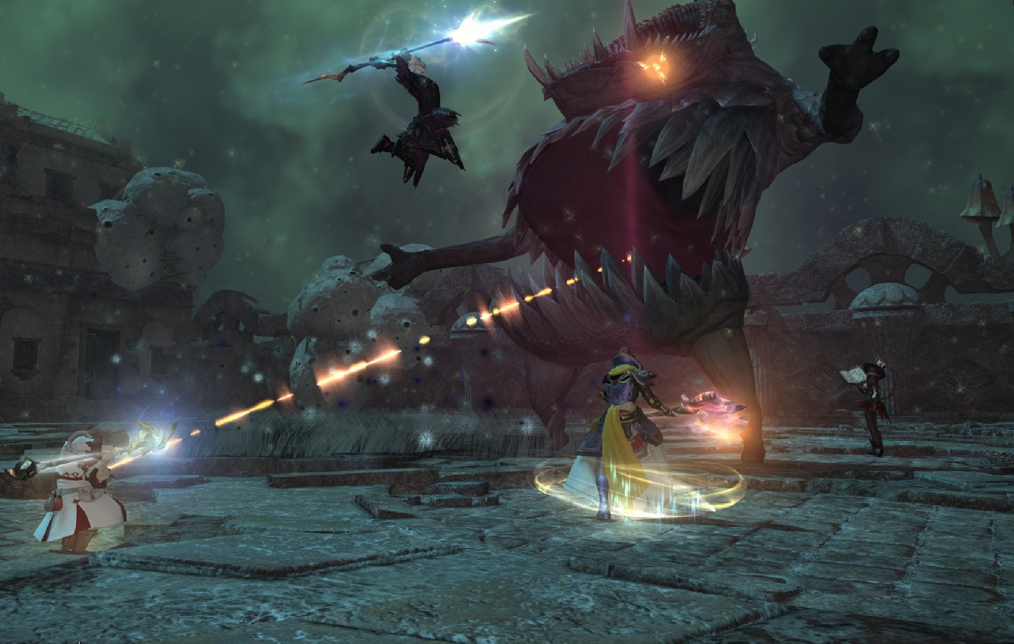 Final Fantasy XIV is upping a datacenter cap to account for the surge in popularity