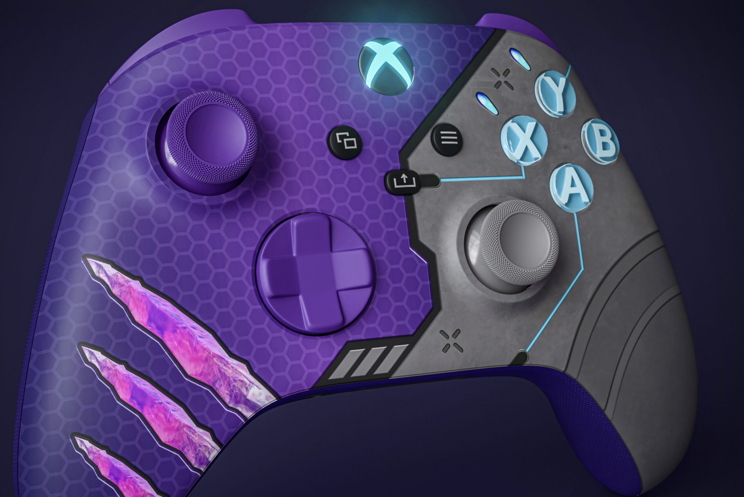 This fan-made Halo Needler controller is gorgeous