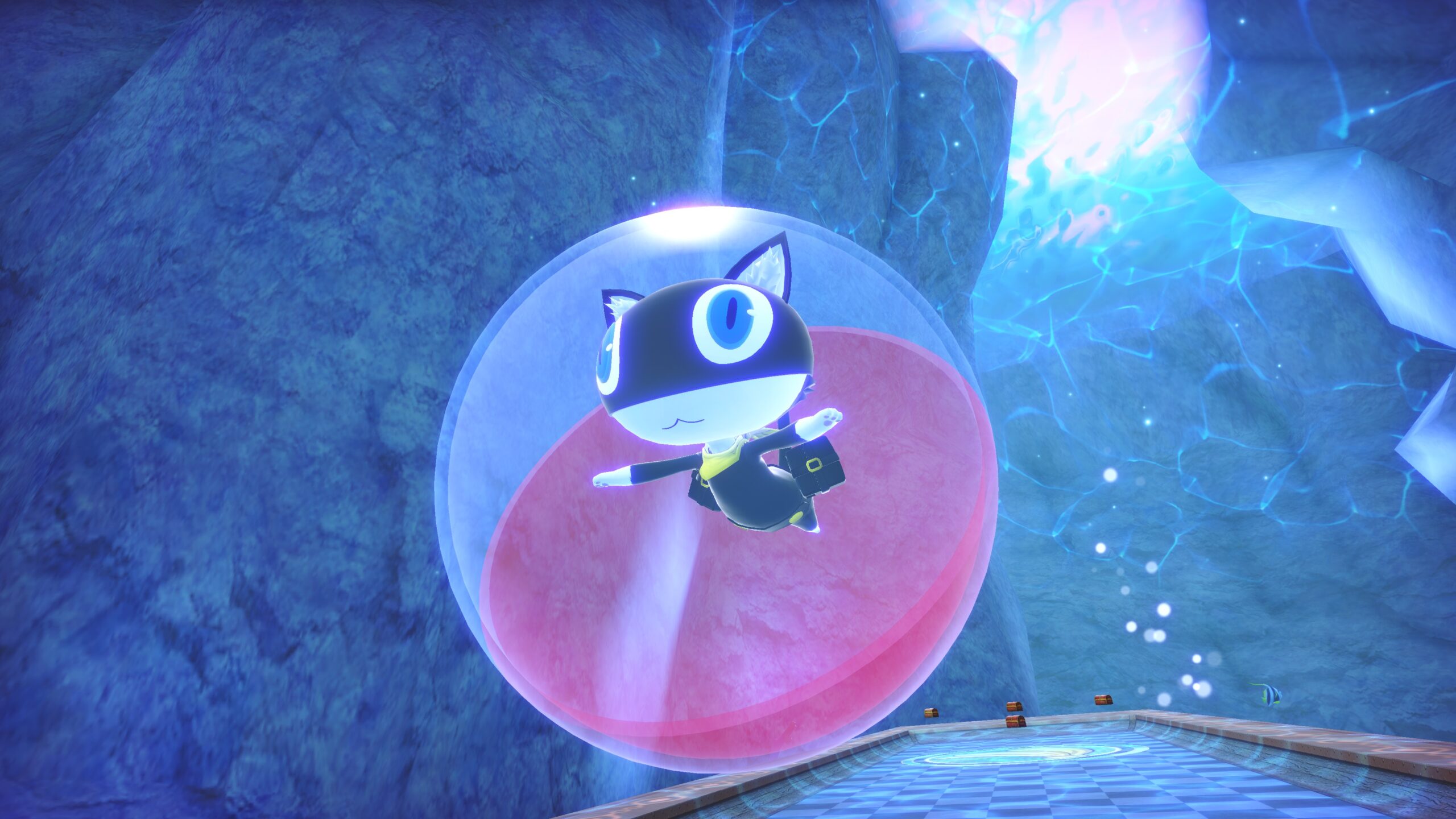 Persona 5's Morgana is the hyped-up Super Monkey Ball DLC character