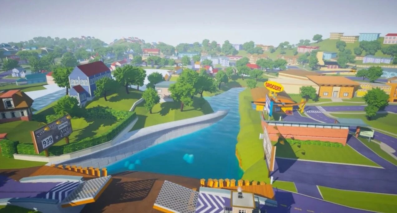 This fan made Simpsons Hit and Run remaster looks like it could be the real thing