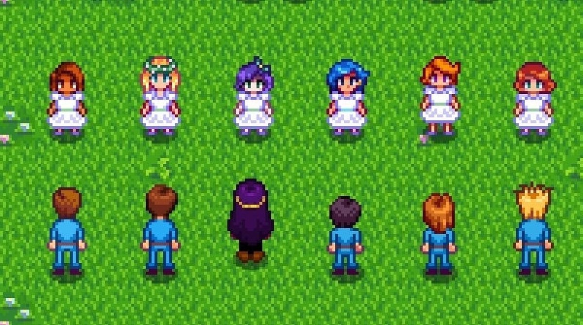 This Stardew Valley flower dance poster makes me want to play the game all over again