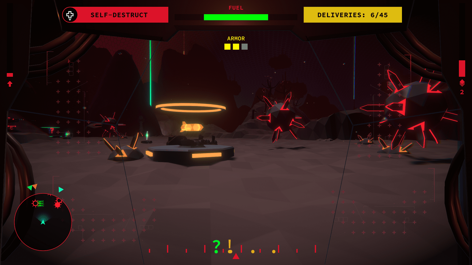 Can Androids Survive lets you deliver supplies as a battlefield mech courier