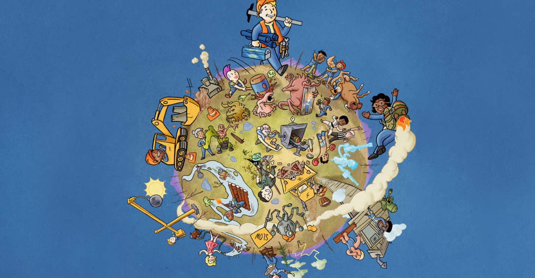 Fallout 76 launches its 'Worlds' feature, partially tied to a subscription