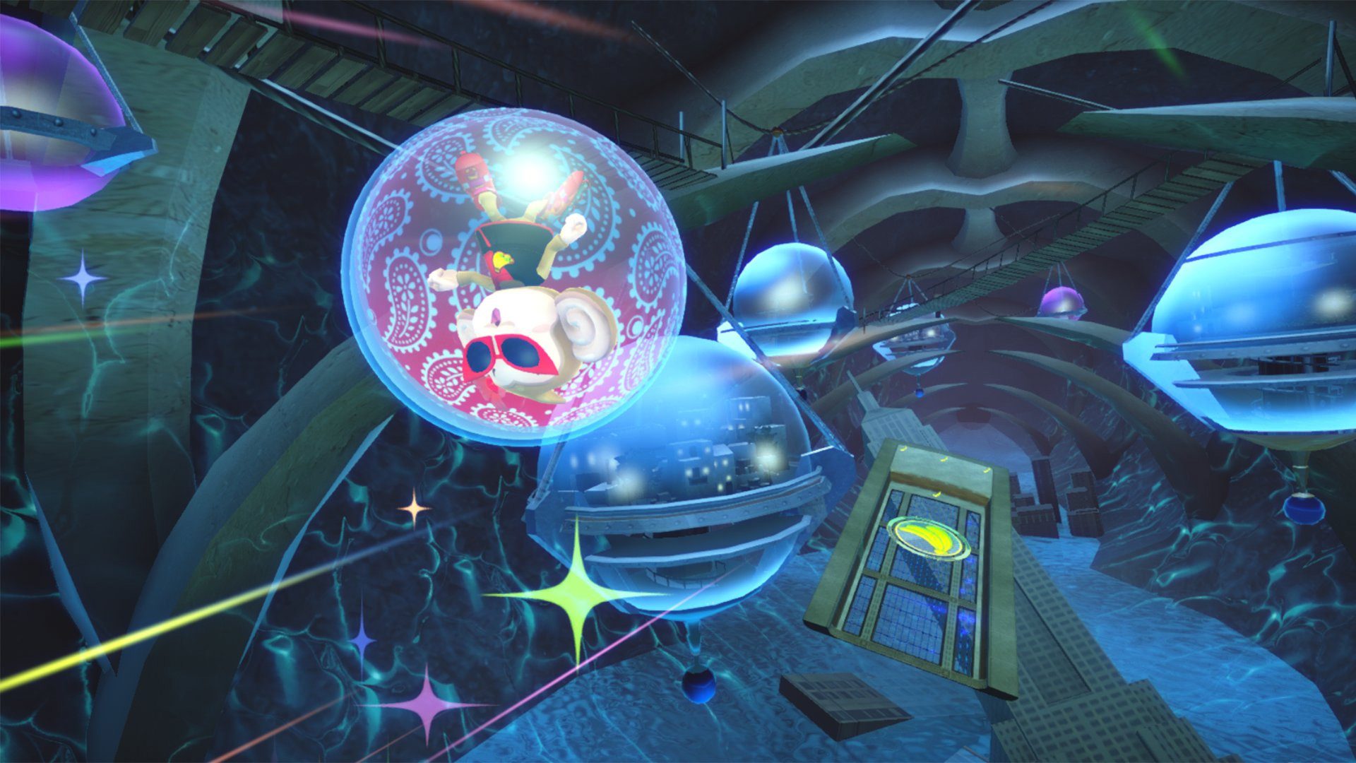 You don't have to worry about lives in Super Monkey Ball Banana Mania