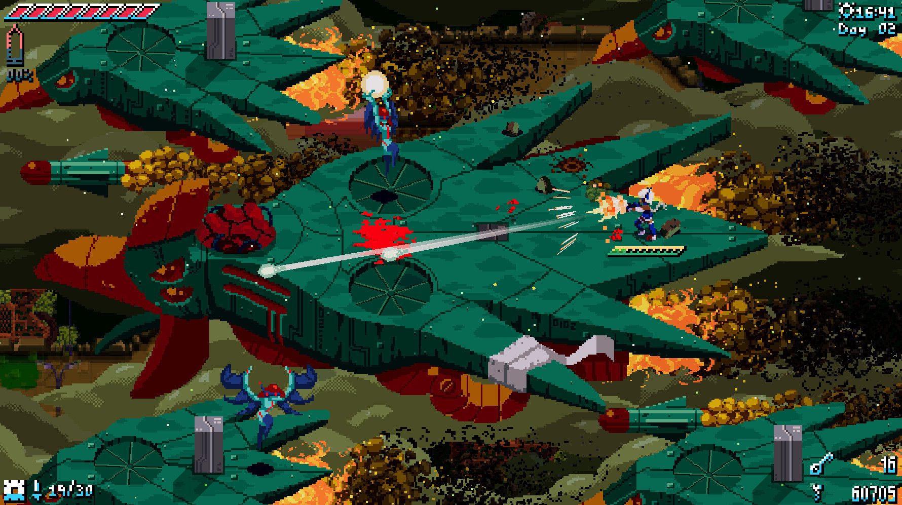 Unsighted is squeezing into September and I need more time to play all of these cool games