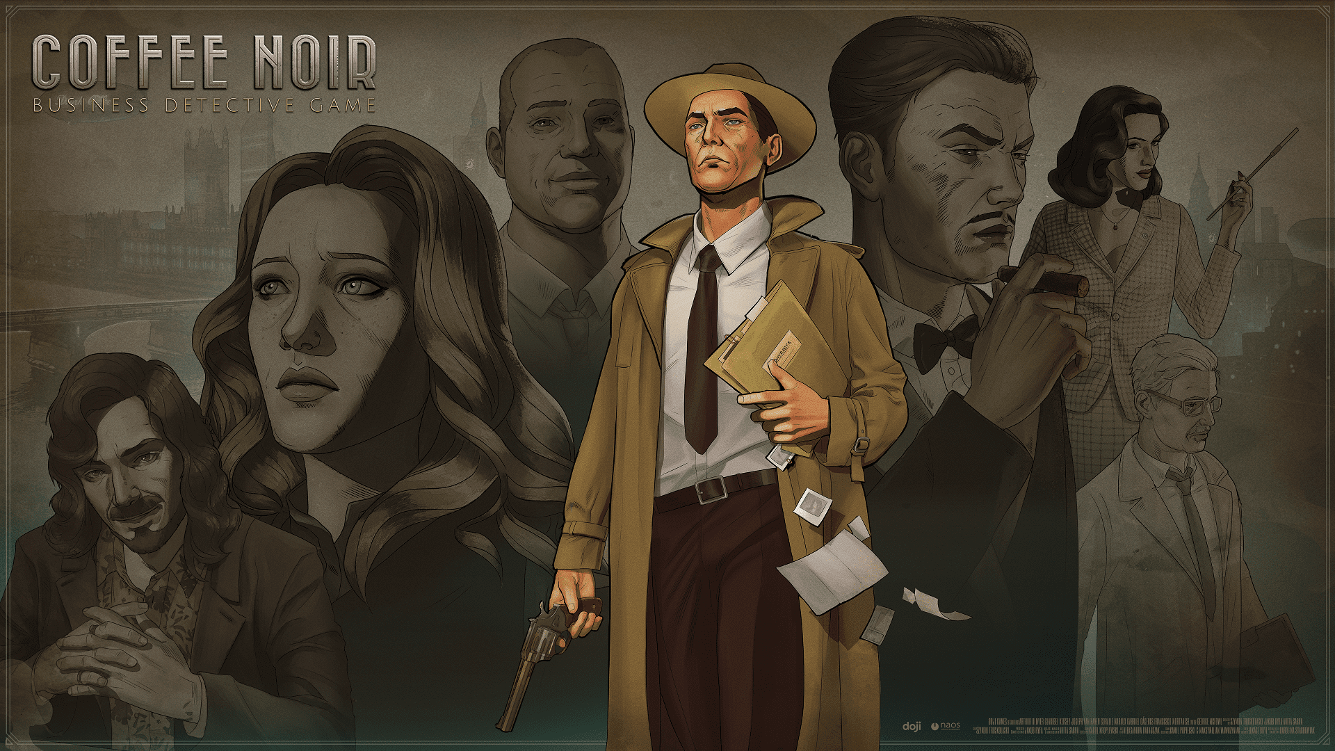 Coffee Noir is looking like an interesting mashup of business and mystery