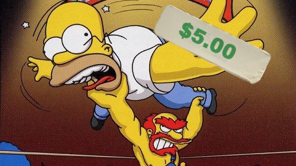The Simpsons Wrestling isn't even worth a Simpsons reference