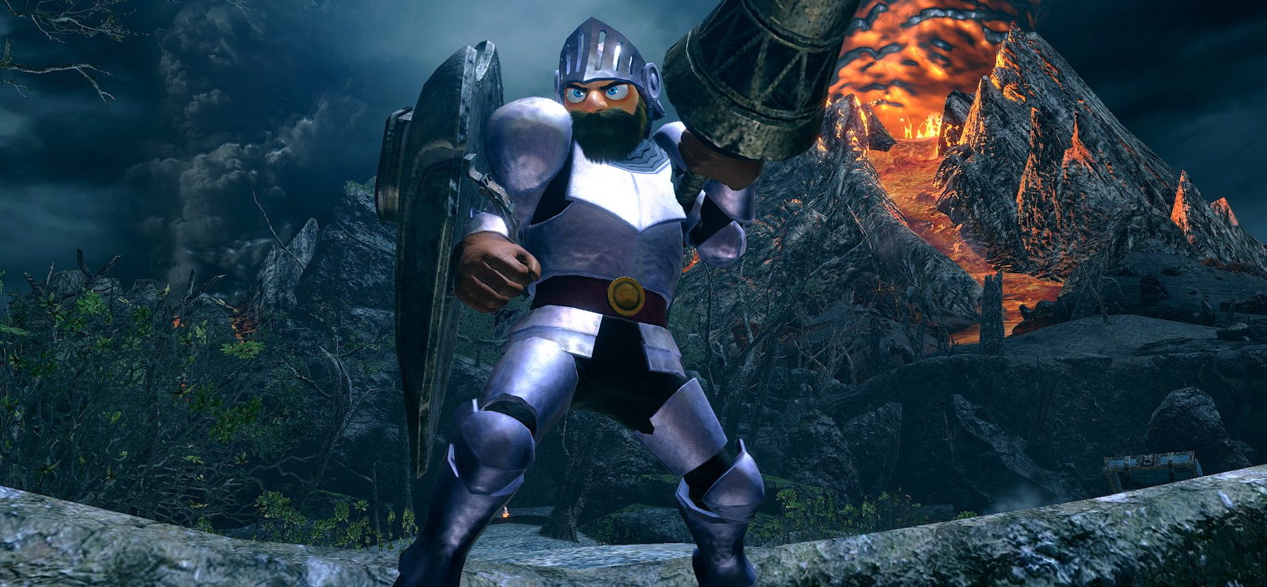 The new Monster Hunter Rise patch sets the stage for the Ghosts 'n Goblins collab