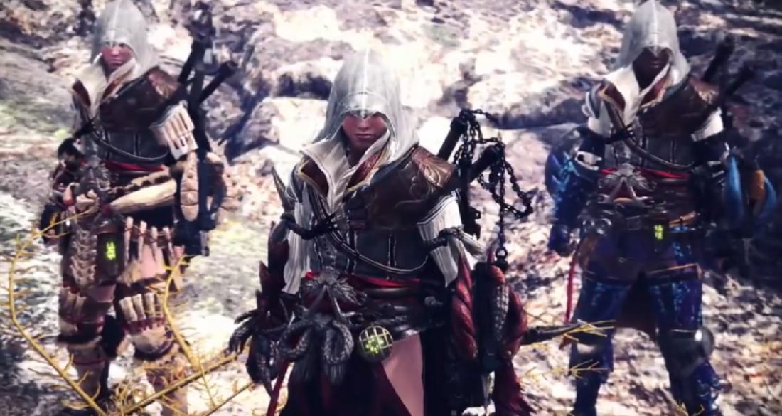The Monster Hunter World Assassin's Creed crossover ends this week