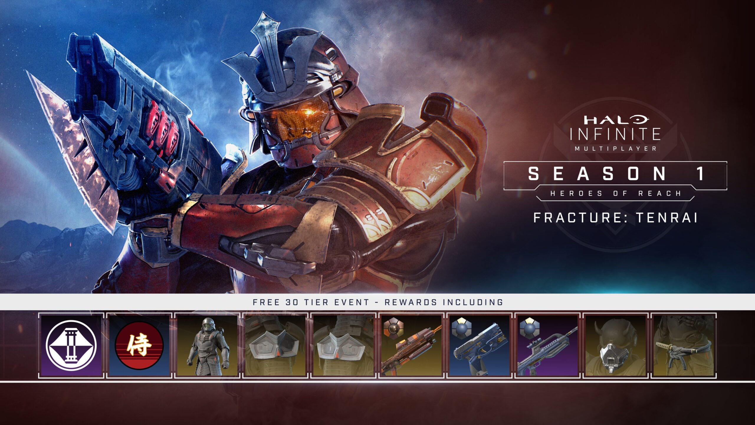 Here's a big rundown of the Halo Infinite Tenrai event (Update)