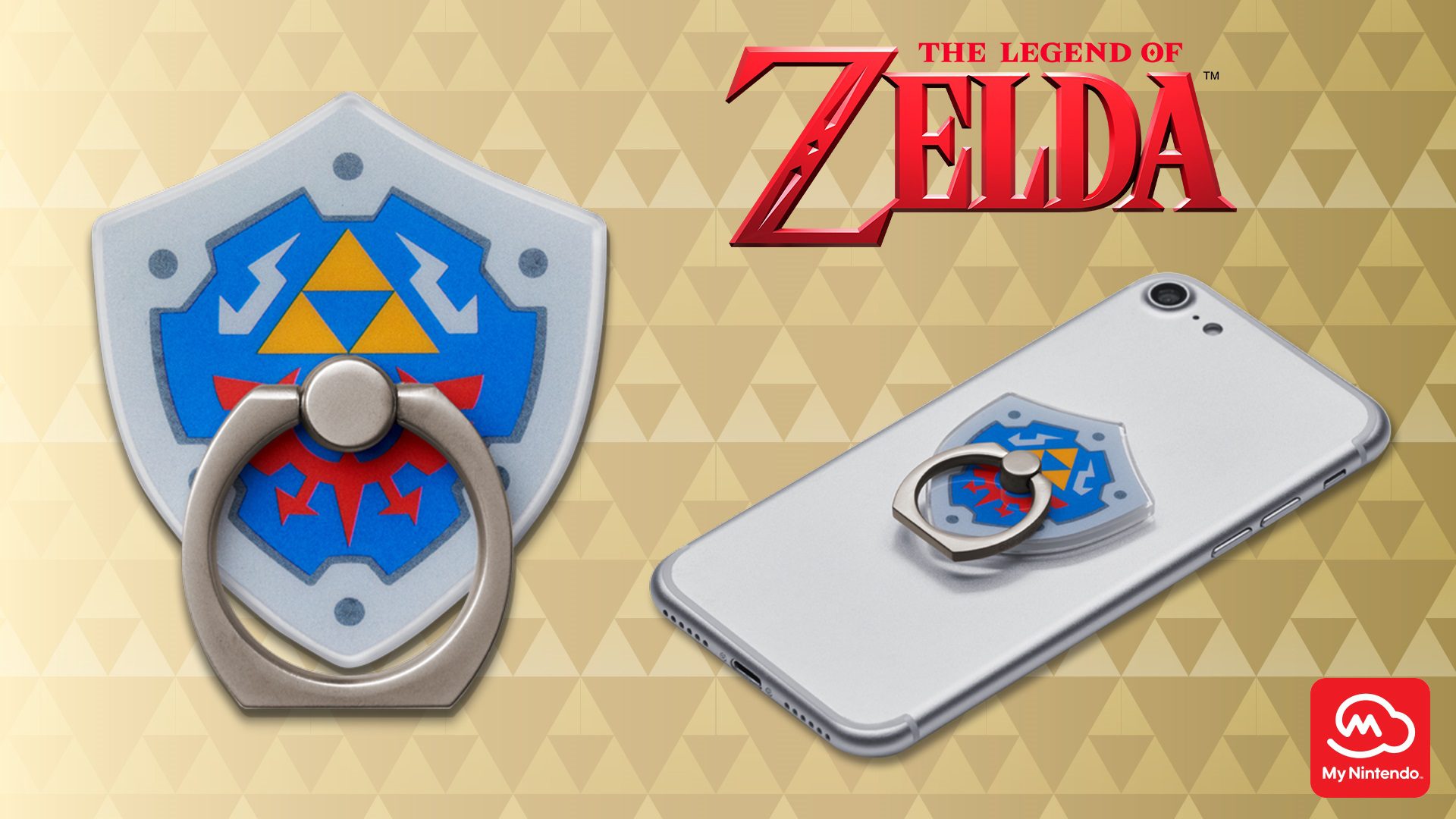 The next My Nintendo reward is a Zelda phone ring holder