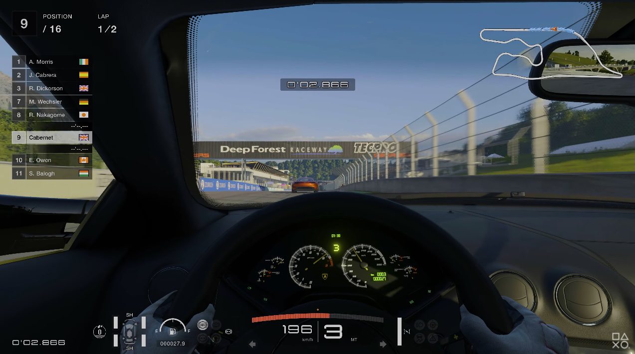 Gran Turismo 7's Deep Forest Raceway looks fantastic on PS5