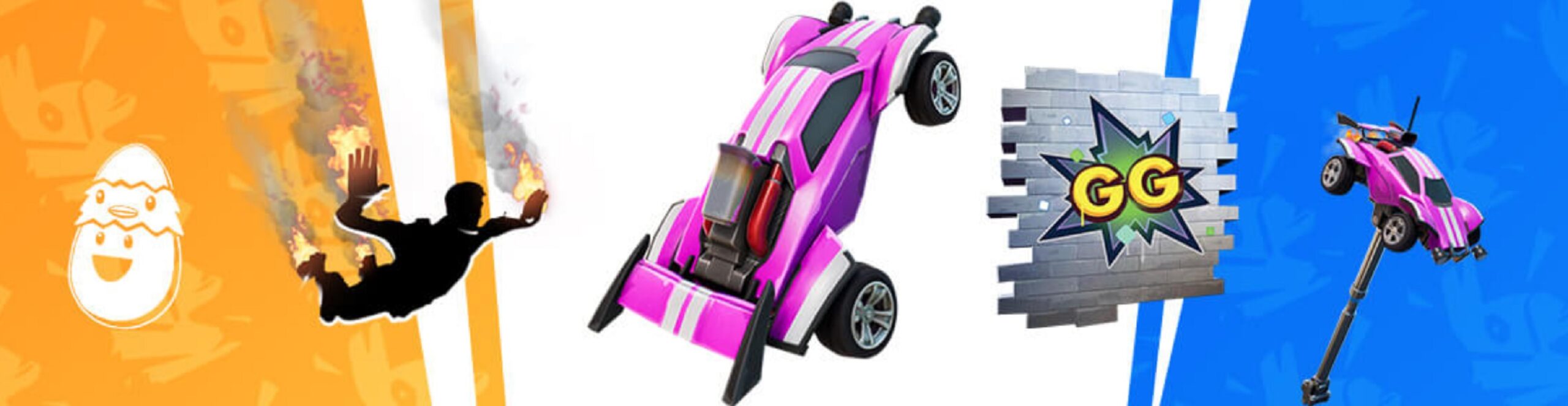 Fortnite is getting Rocket League Sideswipe crossover items