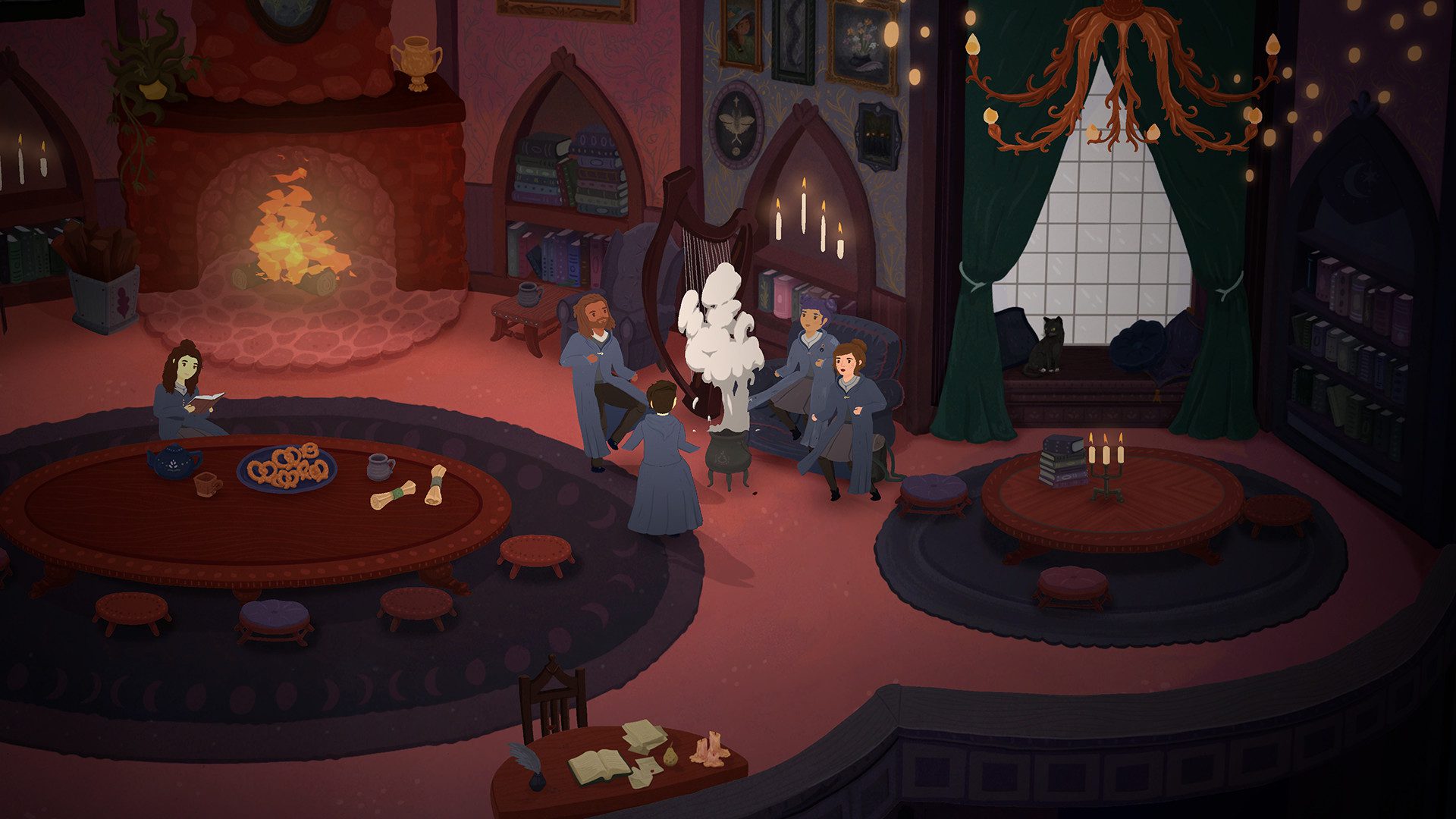 Songs of Glimmerwick is an upcoming school-life RPG where music is magical