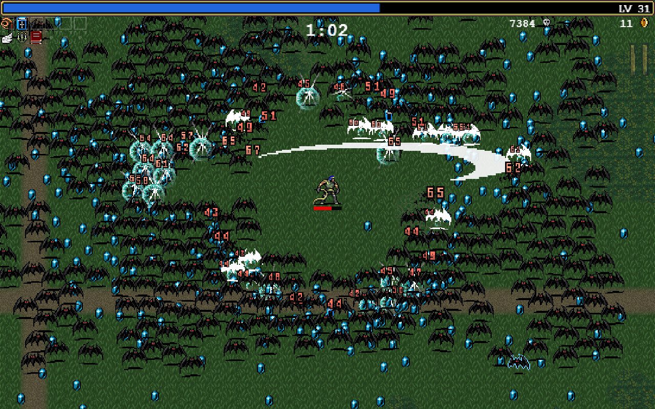 Vampire Survivors is a horde survival hidden gem