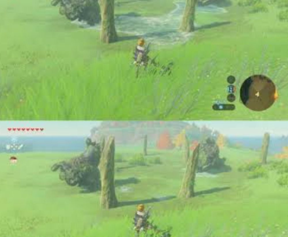 If you wait, some rain dries up in Zelda: Breath of the Wild