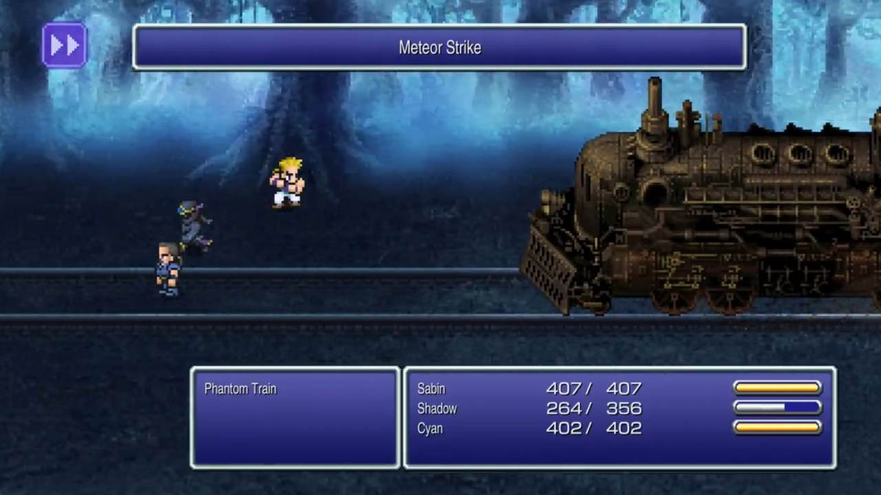 Square Enix assures that Final Fantasy VI Pixel Remaster will have proper train suplexes at launch