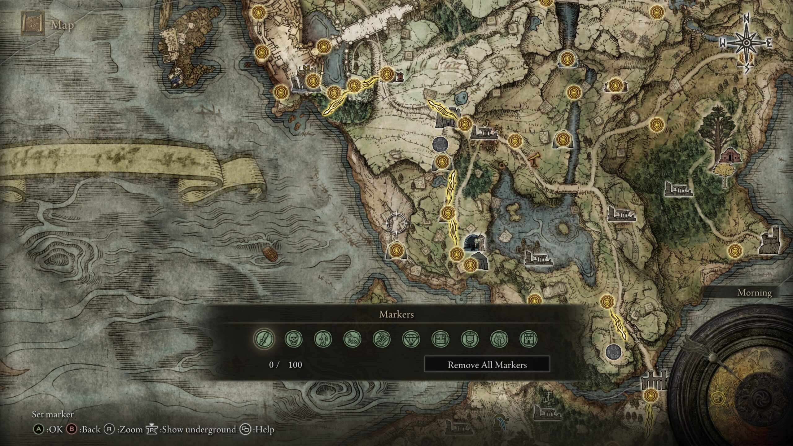 My God, Elden Ring has map markers and I never noticed them until my second run