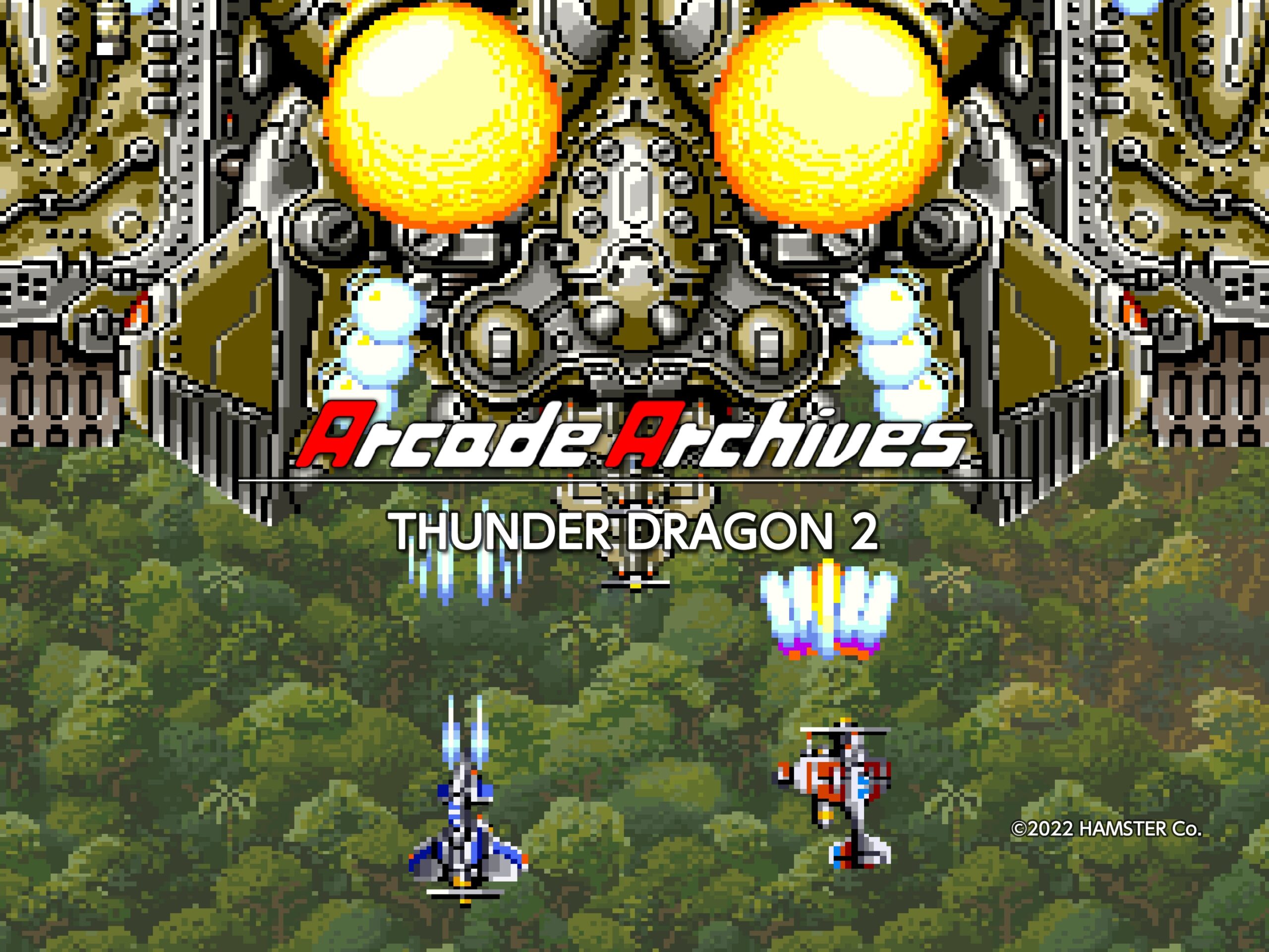 Wicked '90s shmup Thunder Dragon 2 joins the Arcade Archives