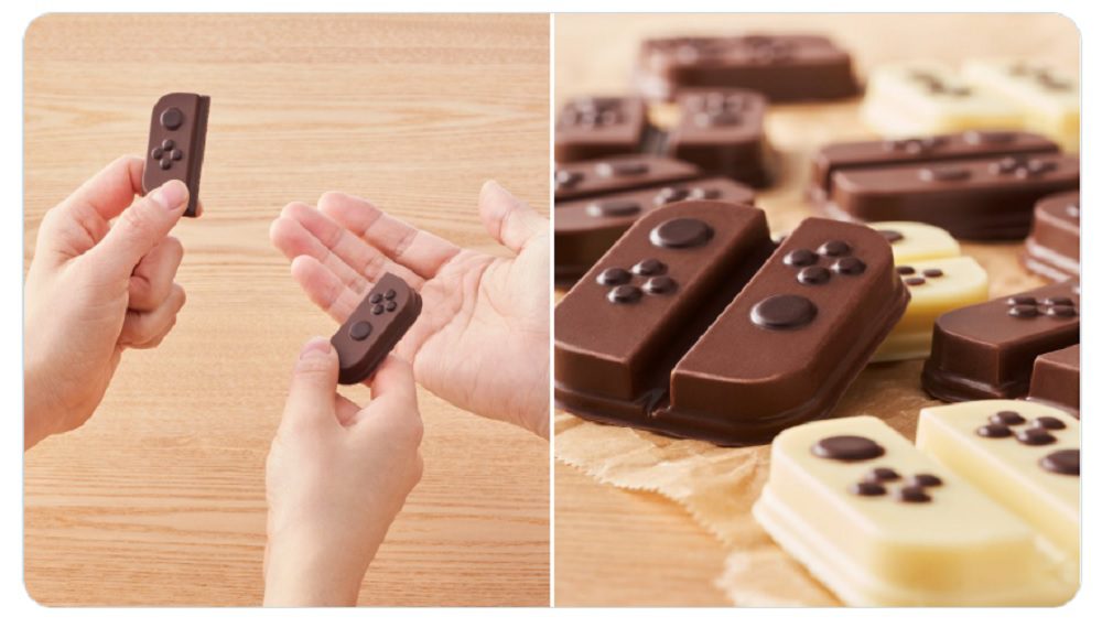 These official chocolate Joy-Con should definitely be real
