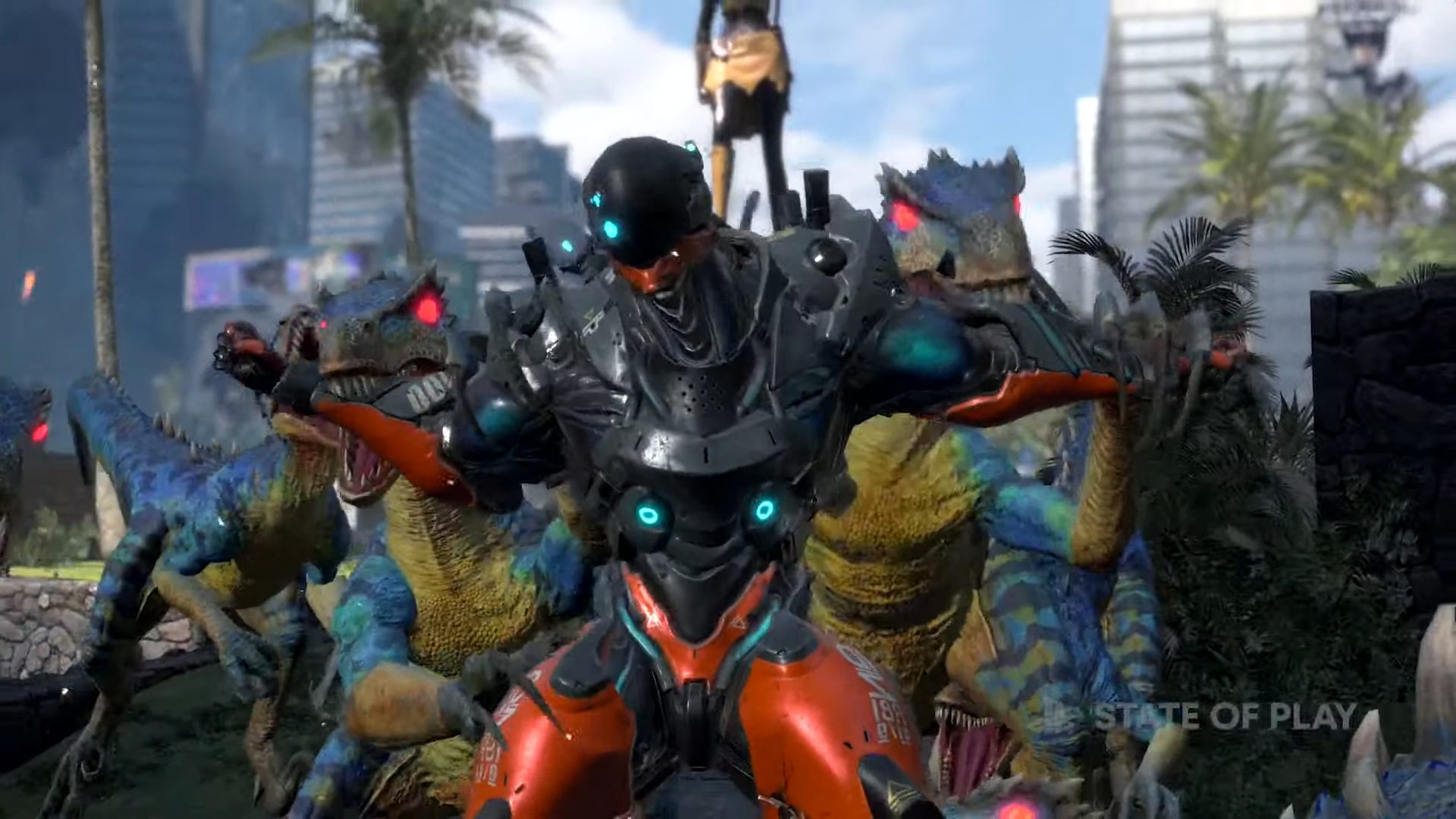 Exoprimal is a new dinosaur-juggling action game from Capcom