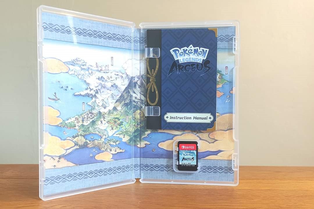 This custom Pokemon Legends manual is adorable