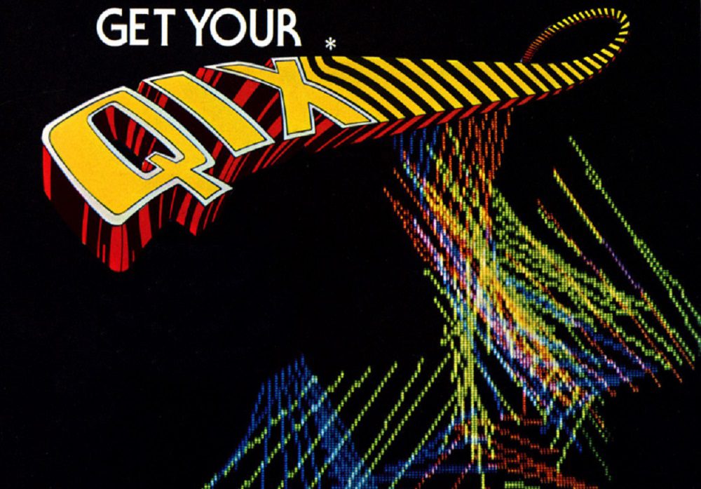 '80s classic Qix draws a line through the Arcade Archives