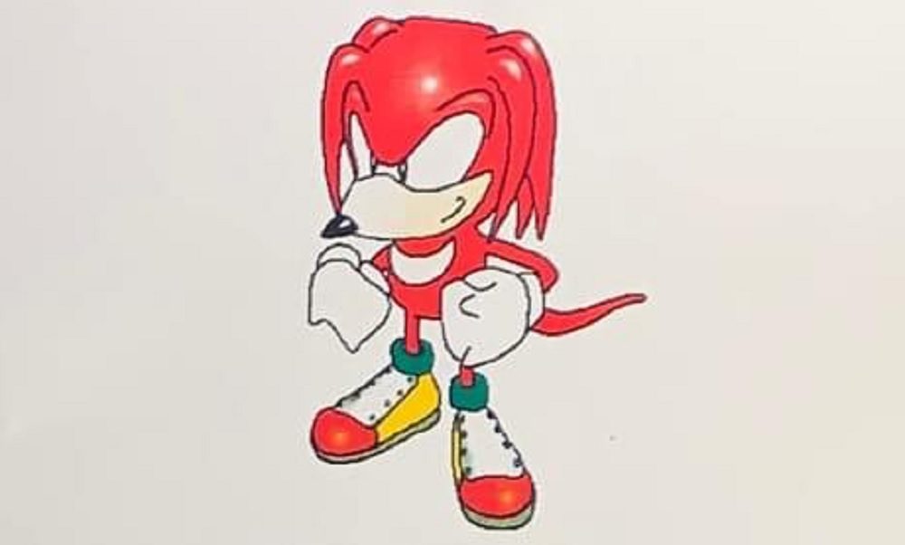 1993 Sega document introduces Sonic the Hedgehog character (NAME)