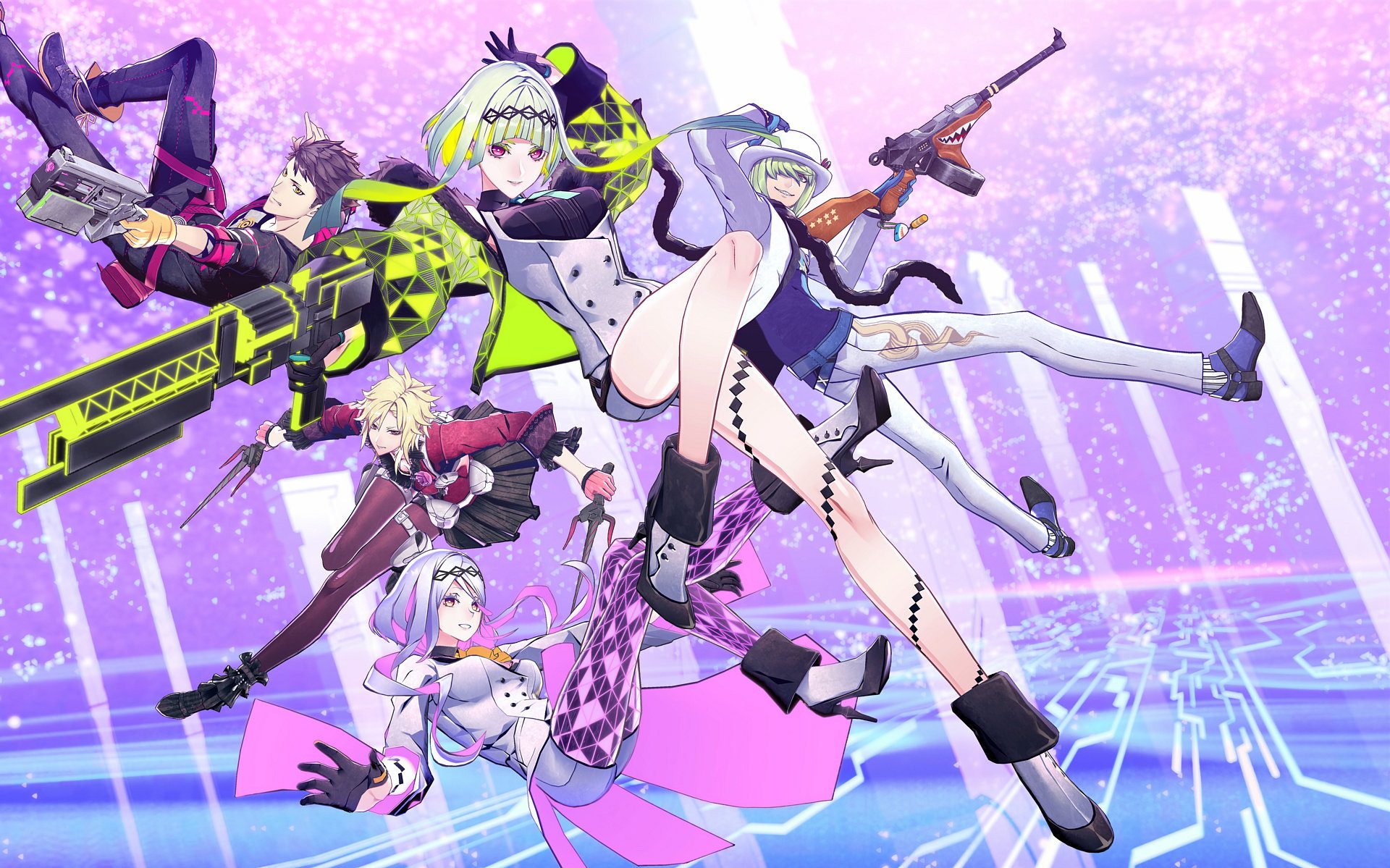 Soul Hackers 2's first screenshots look suitably stylish