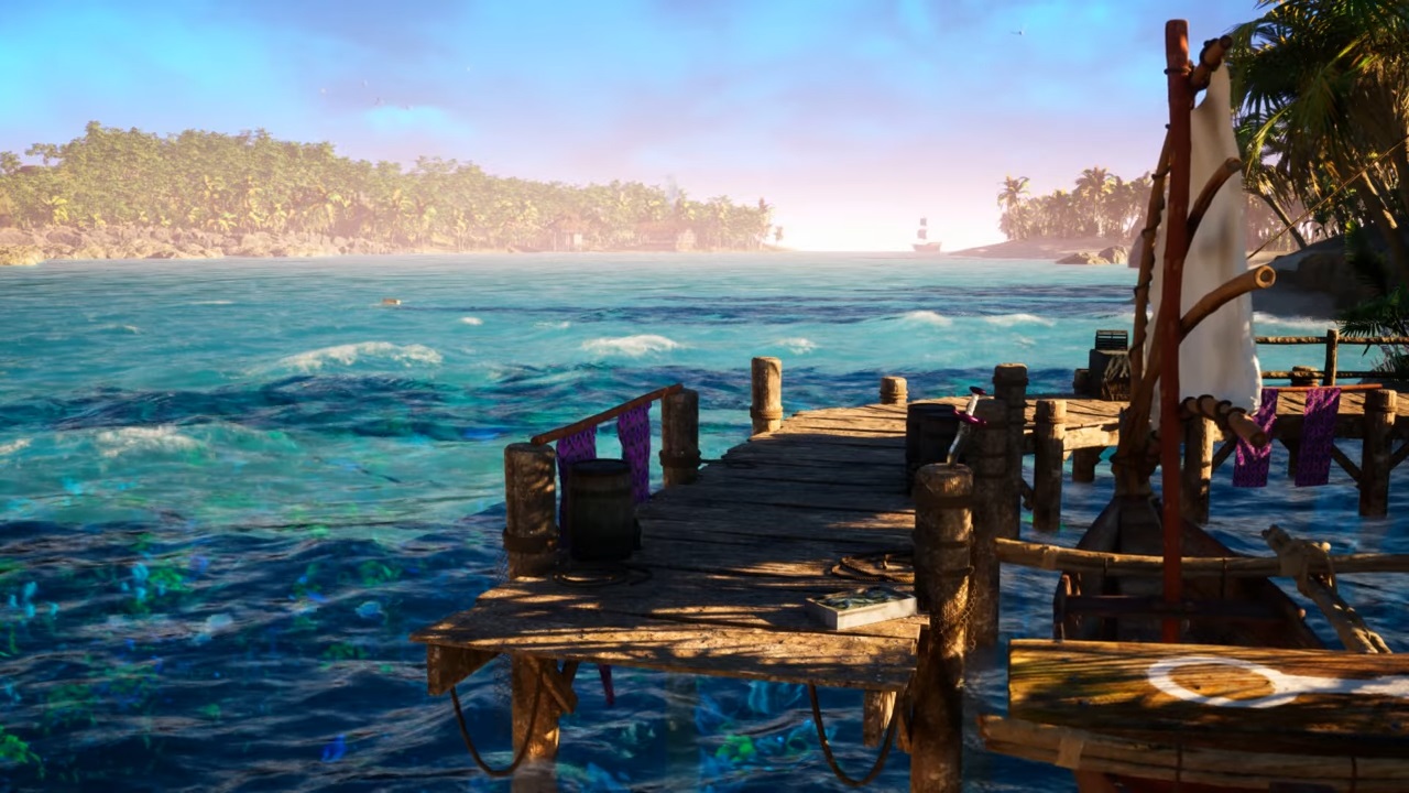 Chrono Cross Arni Village in Unreal Engine 5 is a wallpaper now