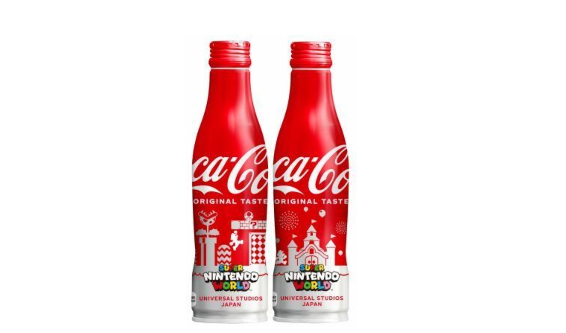 Coca-Cola Japan is doing a Super Nintendo World collab