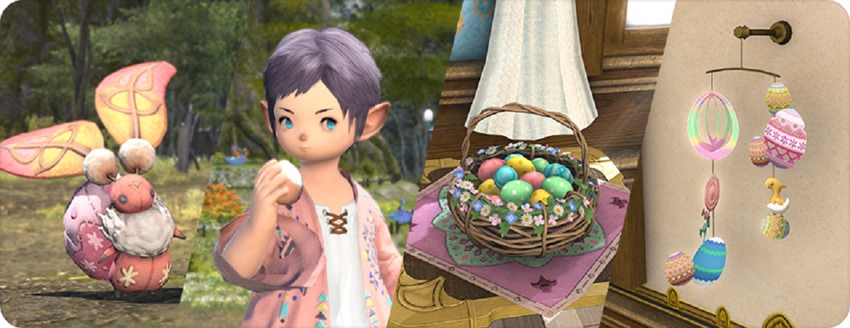 The rewards for the Final Fantasy XIV Hatching-tide Easter event look dope
