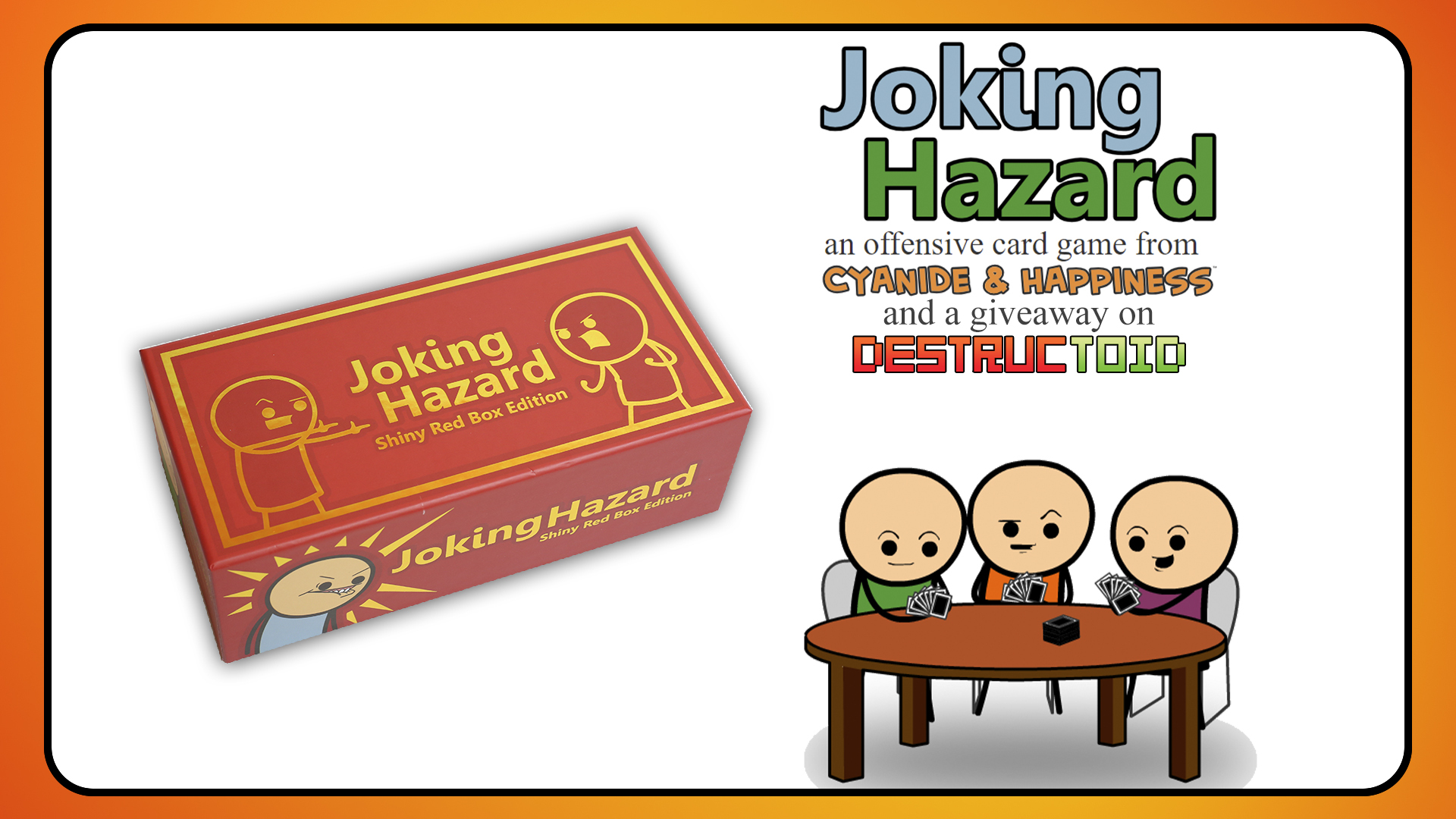 Contest: Win the exclusive Joking Hazard Shiny Red Box Edition from Cyanide & Happiness