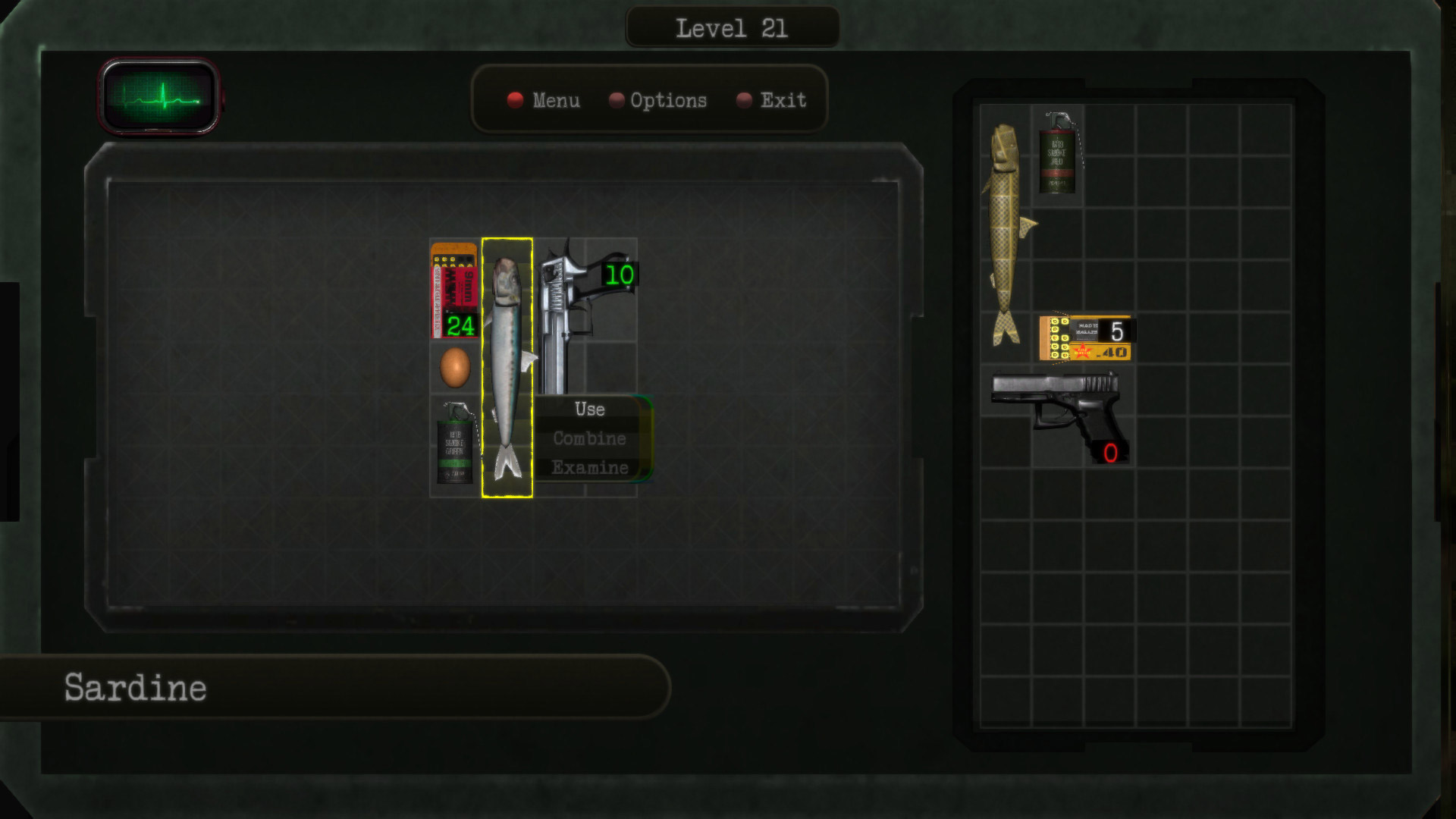 Save Room is a whole game's worth of RE4-style inventory management