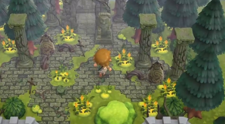 These Zelda: Breath of the Wild ruins in Animal Crossing are delightful