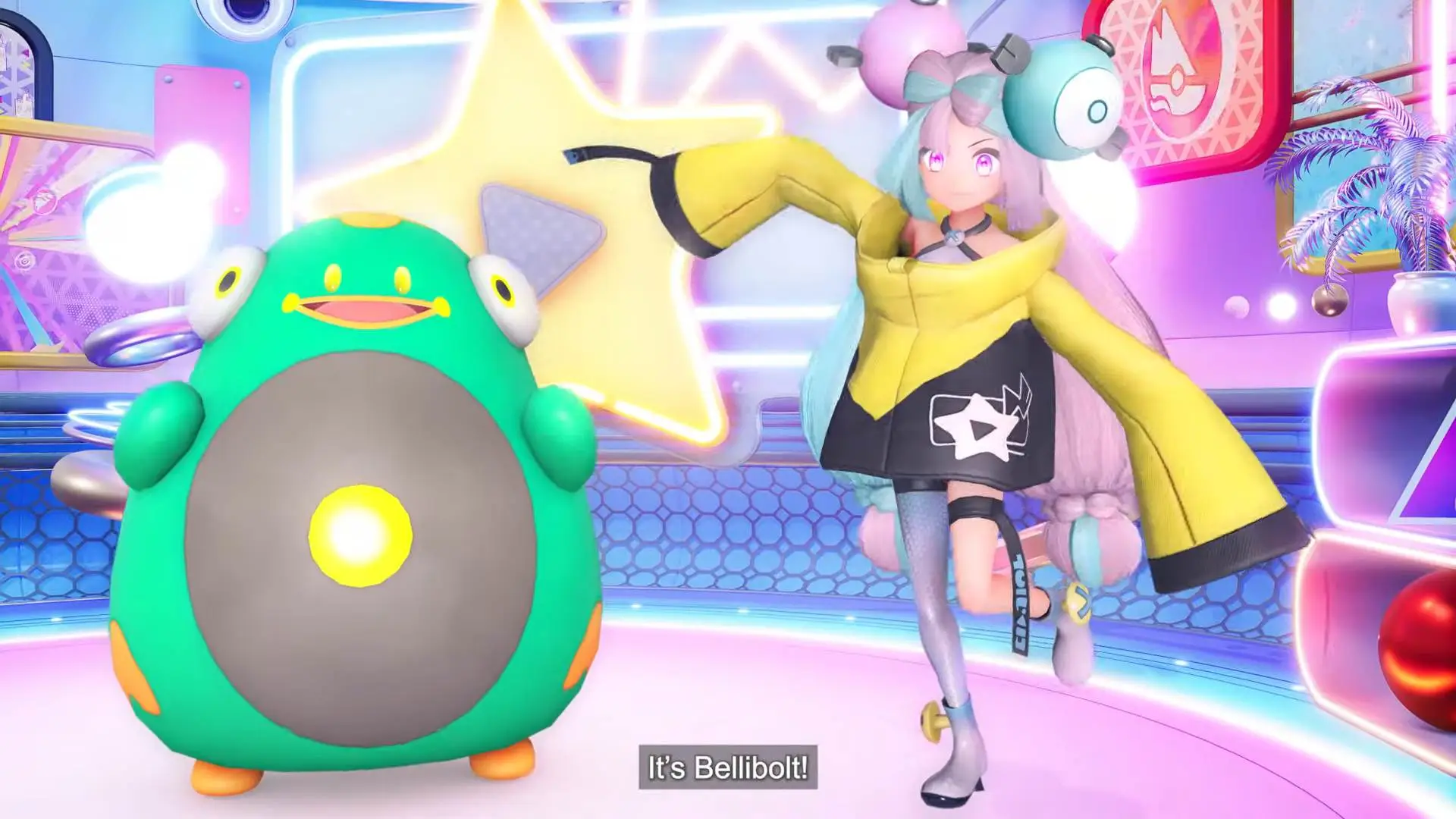 Bellibolt is a new electric frog Pokemon for Scarlet and Violet