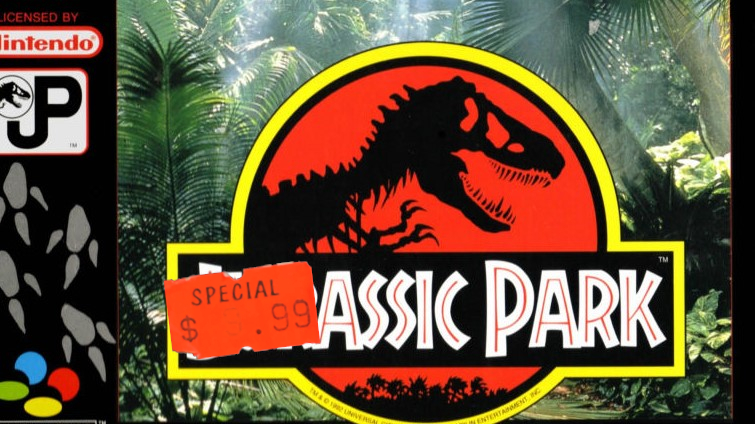 Jurassic Park on SNES doesn't have enough Jeff Goldblum