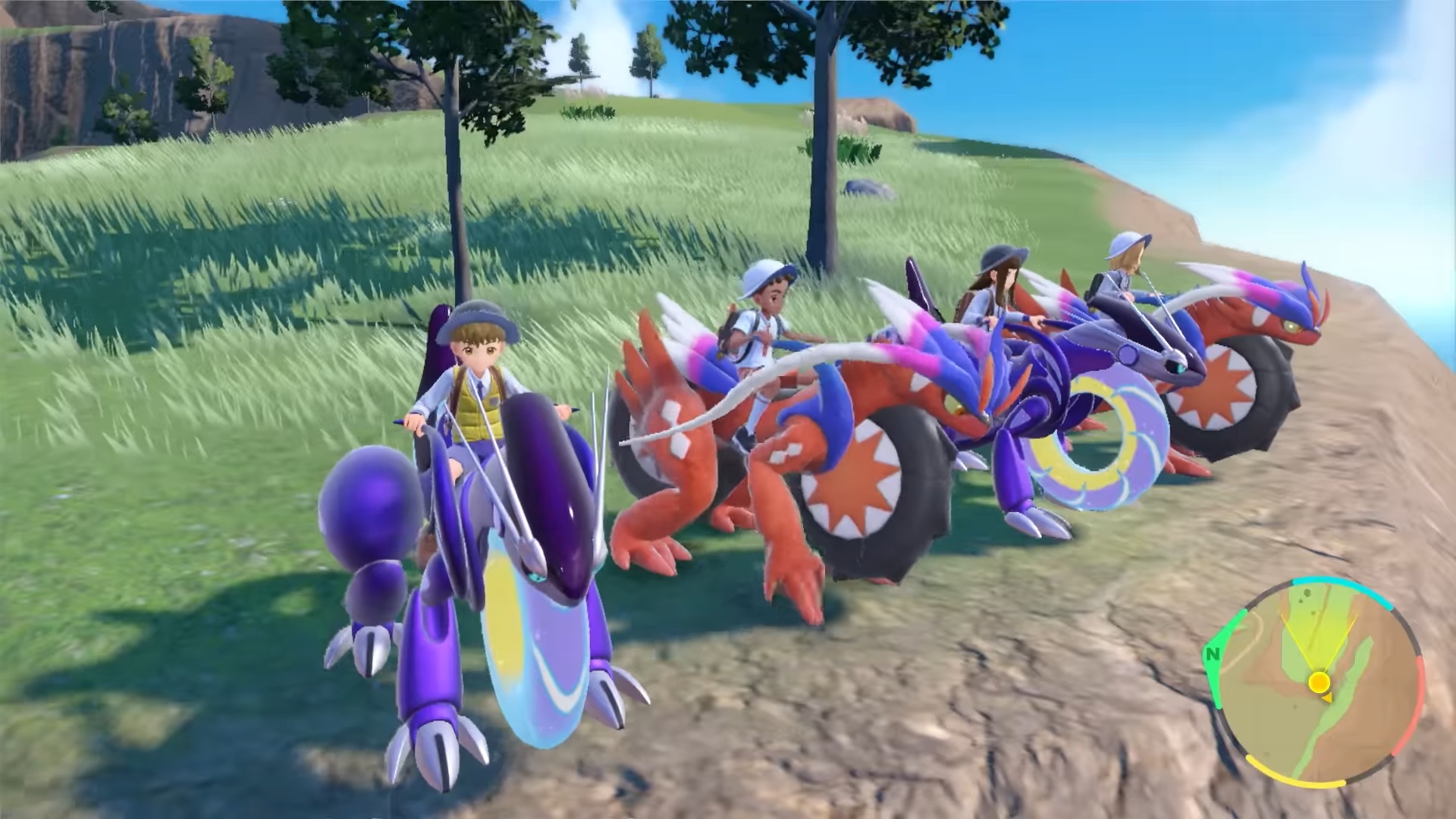 Here's a bit more Pokemon Scarlet and Violet footage before it finally launches