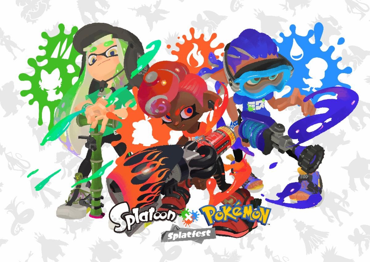 Whoa, the next Splatoon 3 Splatfest is Pokemon themed