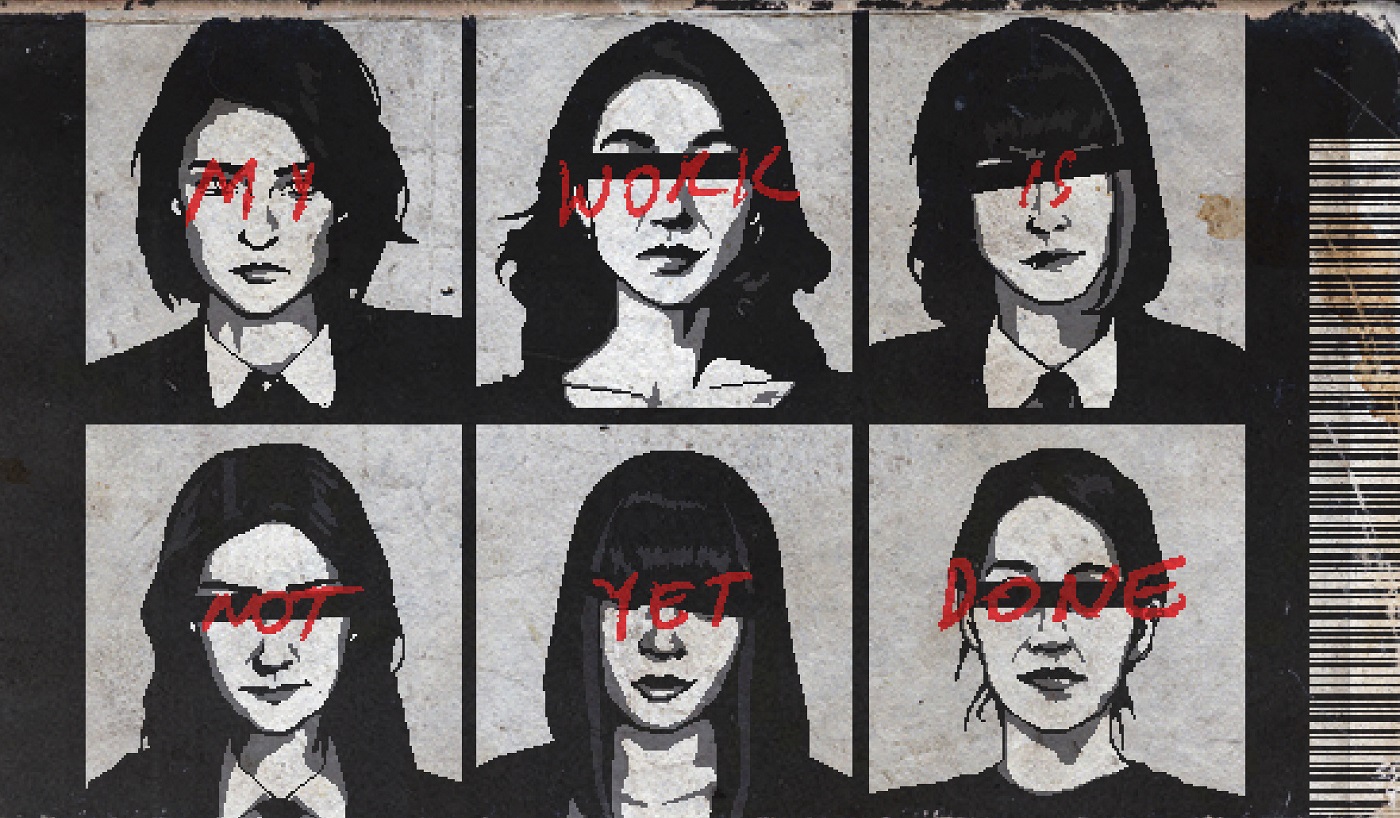 Check out Raw Fury's dark, lo-fi horror My Work is Not Yet Done