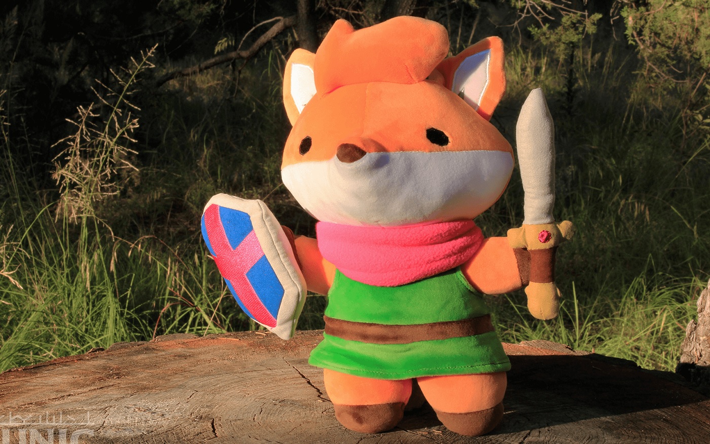 Feeling Foxy? Be sure to bag yourself this adorable Tunic plush toy
