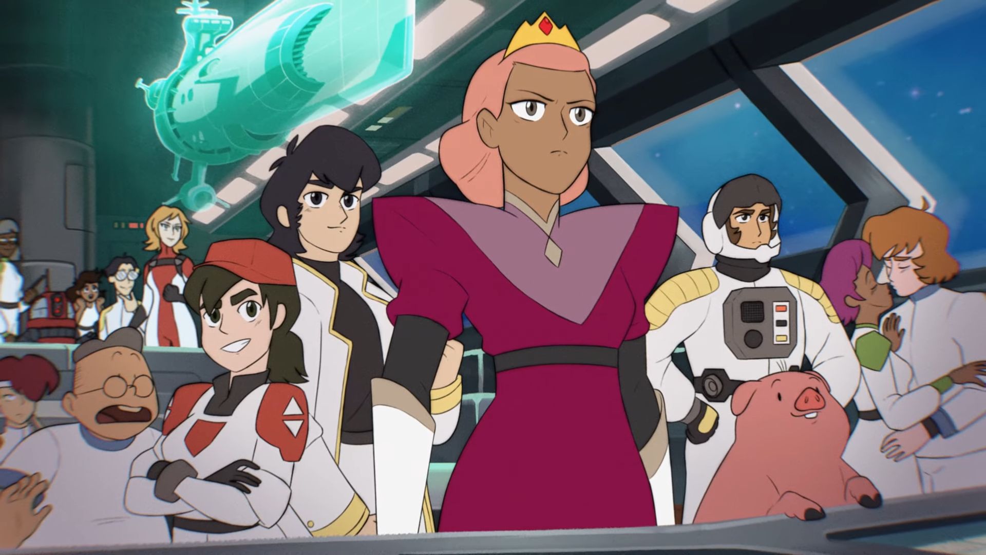 Jumplight Odyssey is a blend of spaceship management and classic anime